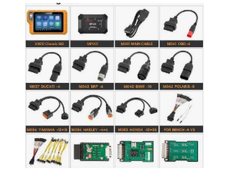 OBDSTAR G3 komplet s adapterima